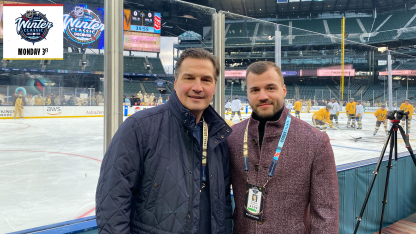 Eddie Olczyk, Nick Olczyk dream come true at Winter Classic