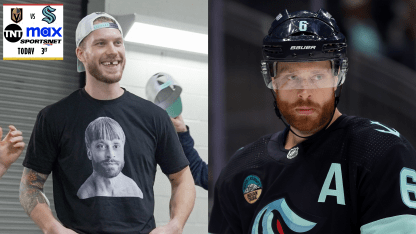 Kraken prep for Winter Classic with help from Adam Larsson shirt