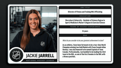 Women in Hockey Jackie Jarrell