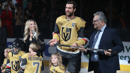 Alex Pietrangelo honored by Vegas for 1000 NHL games
