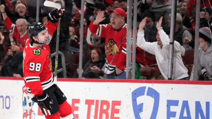 Bedard celebrates goal