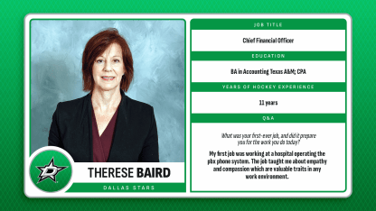 Women in Hockey: Therese Baird