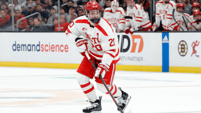 Lane Hutson signs 3-year entry-level contract with Montreal Canadiens