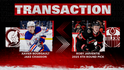 Senators acquire Bourgault and Chiasson from Edmonton