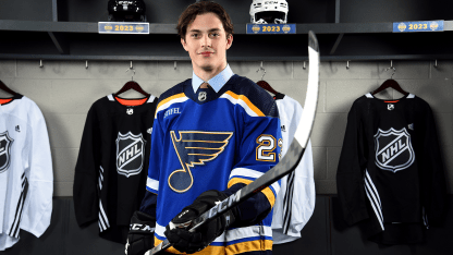Dalibor Dvorsky says making St. Louis roster 'all up to me'