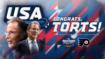 John Tortorella Named Assistant Coach for Team USA at 4 Nations Face Off