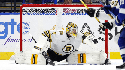 Bruins still looking to 'bridge the gap' on Jeremy Swayman contract