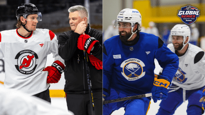 New Jersey, Buffalo cannot wait to start season in Prague