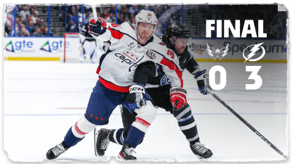 FINAL: Capitals 0 - Lightning 3