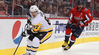 Crosby_Ovechkin_skate_near-boards