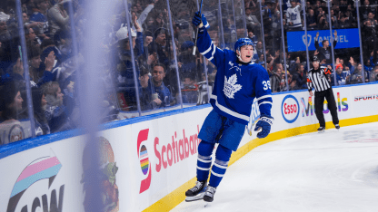 Fraser Minten 1st NHL goal sparks short-handed Toronto Maple Leafs