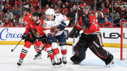 Florida Panthers Chicago Blackhawks game recap November 21