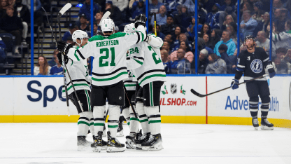 Dallas Stars Tampa Bay Lightning game recap November 23