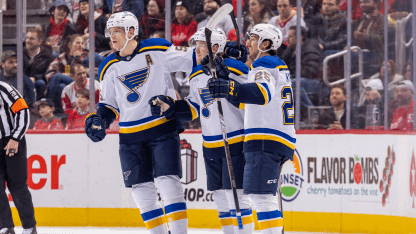 St. Louis Blues Detroit Red Wings game recap December 23