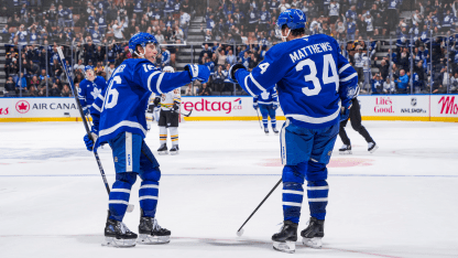 Auston Matthews, Mitch Marner central to past, present for Toronto Maple Leafs