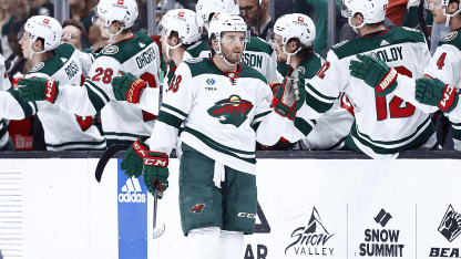 Ryan Hartman's grit helps Minnesota even Western 1st Round vs Vegas
