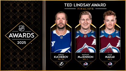 Kucherov, MacKinnon, Makar named Ted Lindsay Award finalists | Pro Hockey News