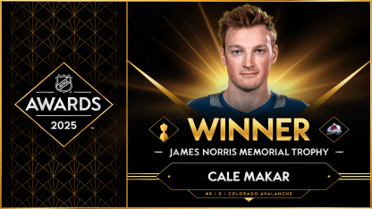 Colorado Avalanche Cale Makar wins 2025 Norris Trophy