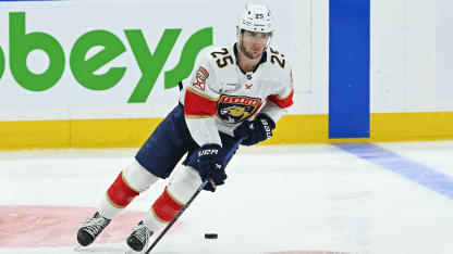 Mackie Samoskevich appreciates playoff learning experience