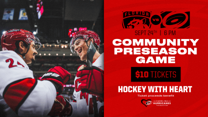 Canes To Host Community Benefit Game Sept. 24