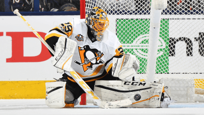 Marc-Andre Fleury signs professional tryout contract with Pittsburgh