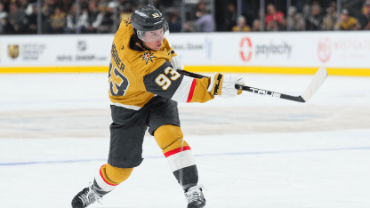 Mitch Marner gets star treatment for debut with Vegas Golden Knights