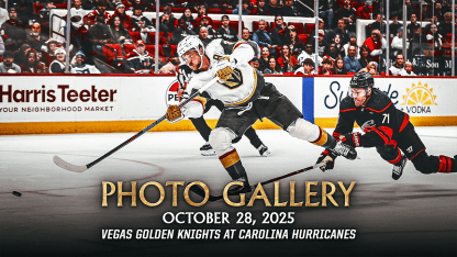 PHOTO GALLERY | Vegas Golden Knights vs Carolina Hurricanes | Oct. 28, 2025