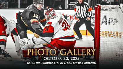 PHOTO GALLERY | Vegas Golden Knights vs. Carolina Hurricanes | Oct. 20, 2025 