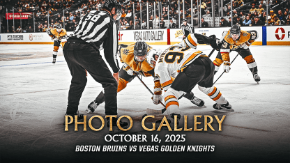 PHOTO GALLERY | Vegas Golden Knights vs. Boston Bruins | Oct. 16, 2025