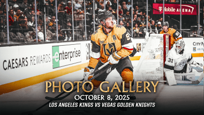 PHOTO GALLERY | Vegas Golden Knights vs. Los Angeles Kings | Oct. 8, 2025