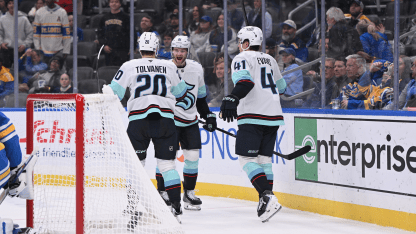 Seattle Kraken St. Louis Blues game recap November 8 2025