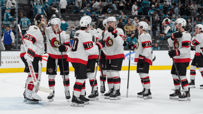 Ottawa Senators San Jose Sharks game recap November 22 2025