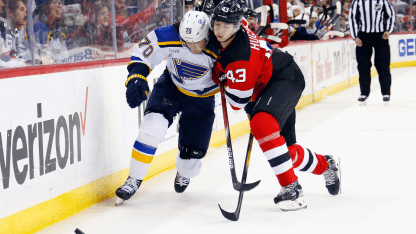 Luke Hughes carrying big workload for New Jersey