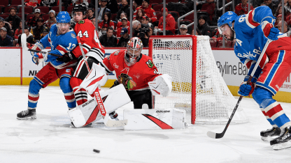 New York Rangers Chicago Blackhawks game recap December 10, 2025