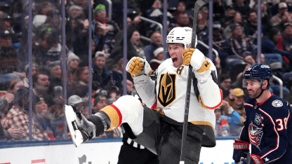 Vegas Golden Knights Columbus Blue Jackets game recap December 13 2025