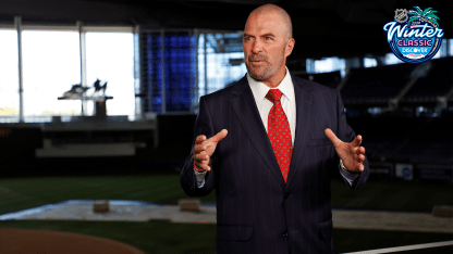 Florida Panthers general manager Bill Zito feels at home in MLB park for Winter Classic