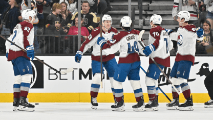 Colorado Avalanche Vegas Golden Knights game recap December 27, 2025