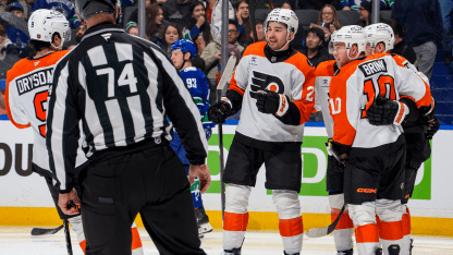 Philadelphia Flyers Vancouver Canucks game recap December 30, 2025
