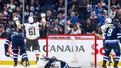 Vegas Golden Knights Winnipeg Jets game recap January 6 2026