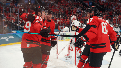 Canada Switzerland 2026 Olympics game recap February 13