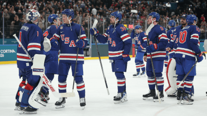 USA sticks with Jeremy Swayman in win against Denmark