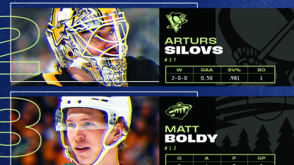  Schaefer, Silovs, Boldy named NHL 3 Stars of Week March 2, 2026