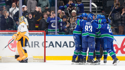 Nashville Predators Vancouver Canucks game recap March 12, 2026