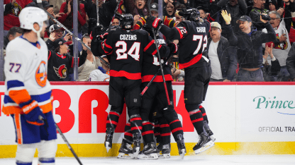 Résumé du match Islanders Sénateurs 19 mars 2026