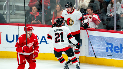 Ottawa Senators Detroit Red Wings game recap March 24 2026