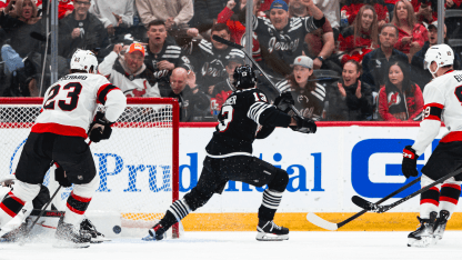 Ottawa Senators New Jersey Devils game recap April 12 2026