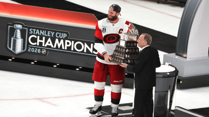  Carolina Hurricanes Jordan Staal wins 2026 Conn Smythe trophy playoffs MVP