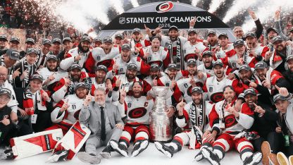 Carolina announcer talks flight with Cup on 'NHL At The Rink'