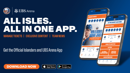 Download the New York Islanders + UBS Arena App