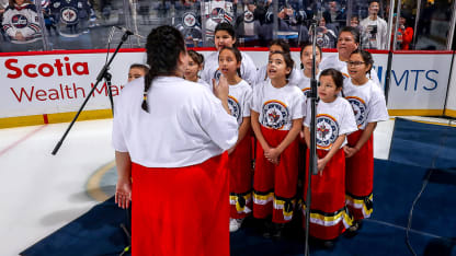 Winnipeg jets indigenous jersey